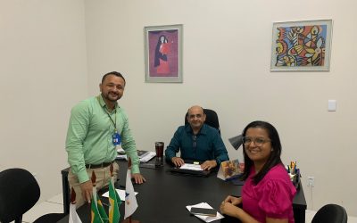 Membros do CAPREV estiveram reunidos com o Gerente do Banco do Brasil da Agência de Cascavel/CE, para analisar a possibilidade de convênio na contratação de empréstimos consignados.