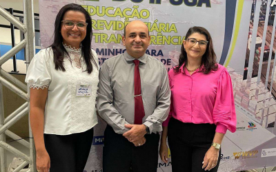 Nos dias 09 e 10 de Novembro de 2023 a diretoria do CAPREV esteve presente no encontro Regional de Gestores de RPPS e no seminário de previdência de São Gonçalo do Amarante. Educação previdência para todos!