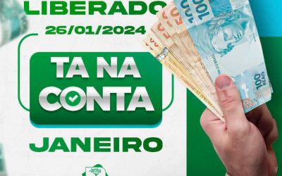 Atenção, servidor aposentado e pensionista! Informamos que o salário referente a Janeiro/2024