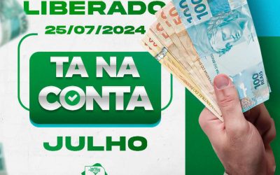 Atenção, servidor aposentado e pensionista! informamos que o salário referente julho